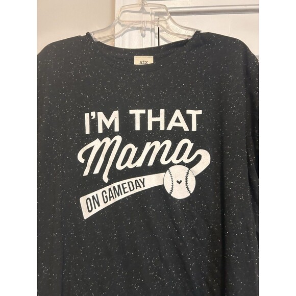 Lot of 3 Baseball Mom T-shirts Size Large Cotton Blend Sports Game Day Baseball - Picture 4 of 5